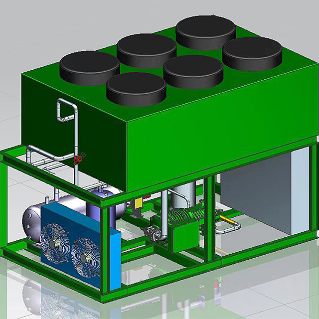 Cold Room Refrigeration Unit Industrial Compressor Condensing Unit