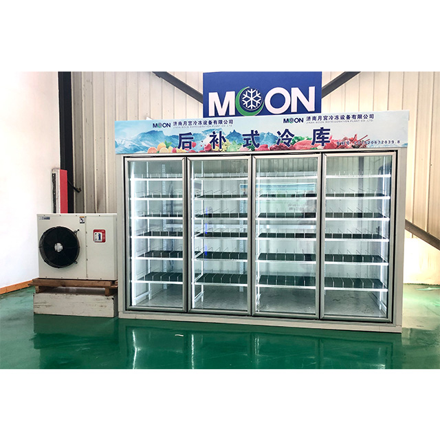Display Cold Room with Glass Door Walk in Cooler 