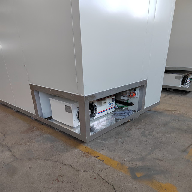 Outdoor unit will be located in the corner